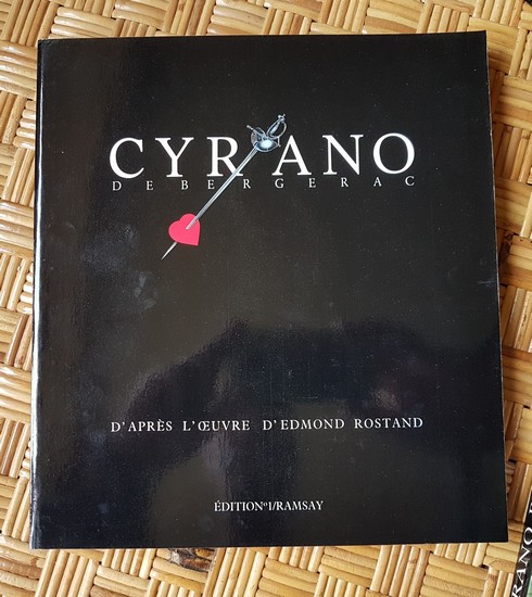Coffret, 2 ouvrages sur le film Cyrano de Bergerac, provenance, Daniel TOSCAN DU PLANTIER livretoscan